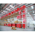 American Warehouse Storage Heavy Duty Teardrop Pallet Racking